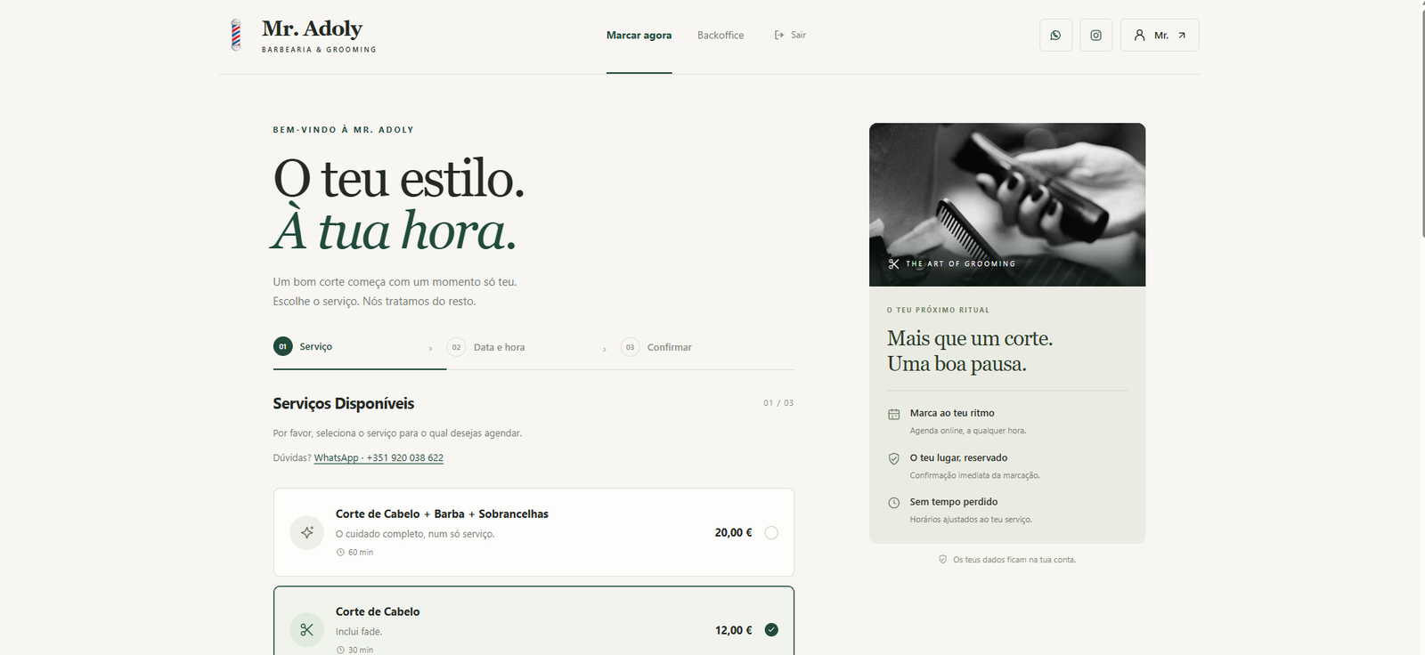 Website Mr. Adoly