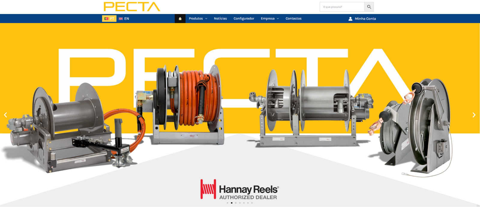 Website PECTA